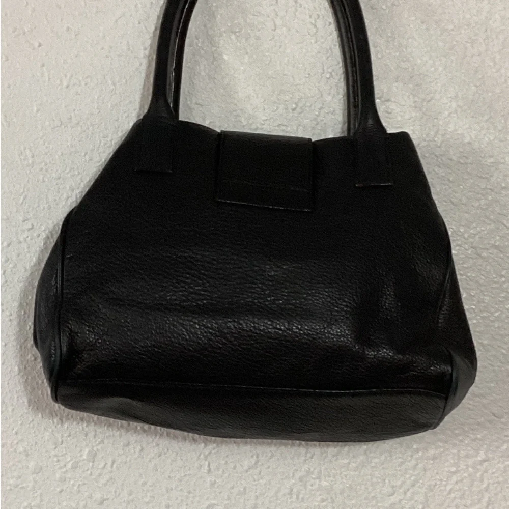 Kate Spade black leather shoulder bag